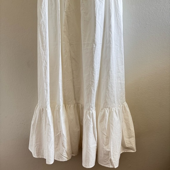 Mikoh White Sakura Midi Summer Dress in Bone Color size 2 / M - Picture 6 of 11